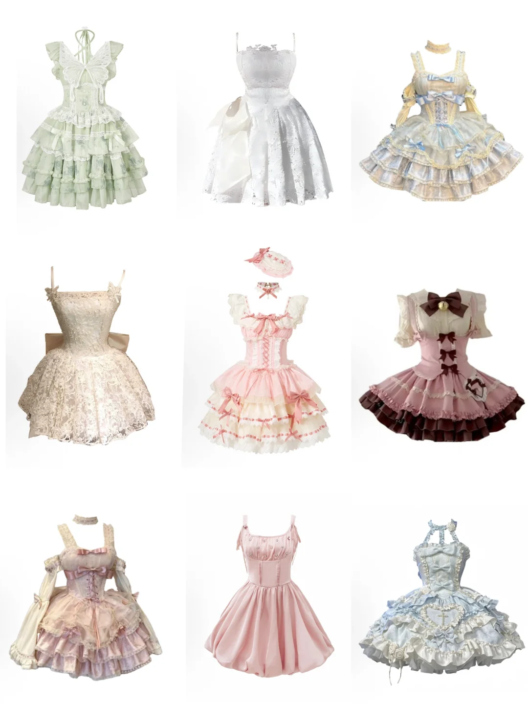 超仙的迪士尼公主裙 粉粉的少女心💗💗