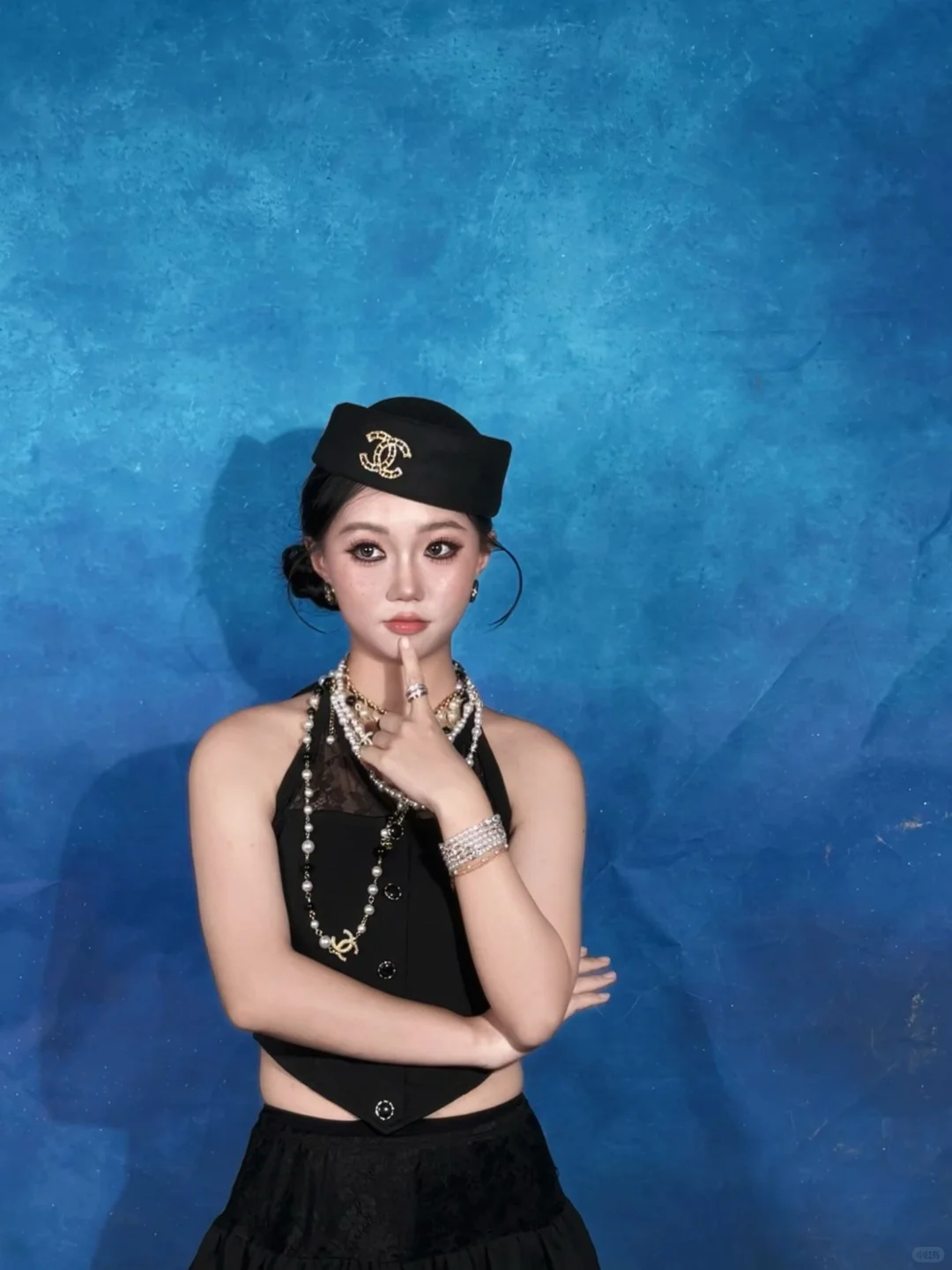 04女大当妆面模特的一天💄