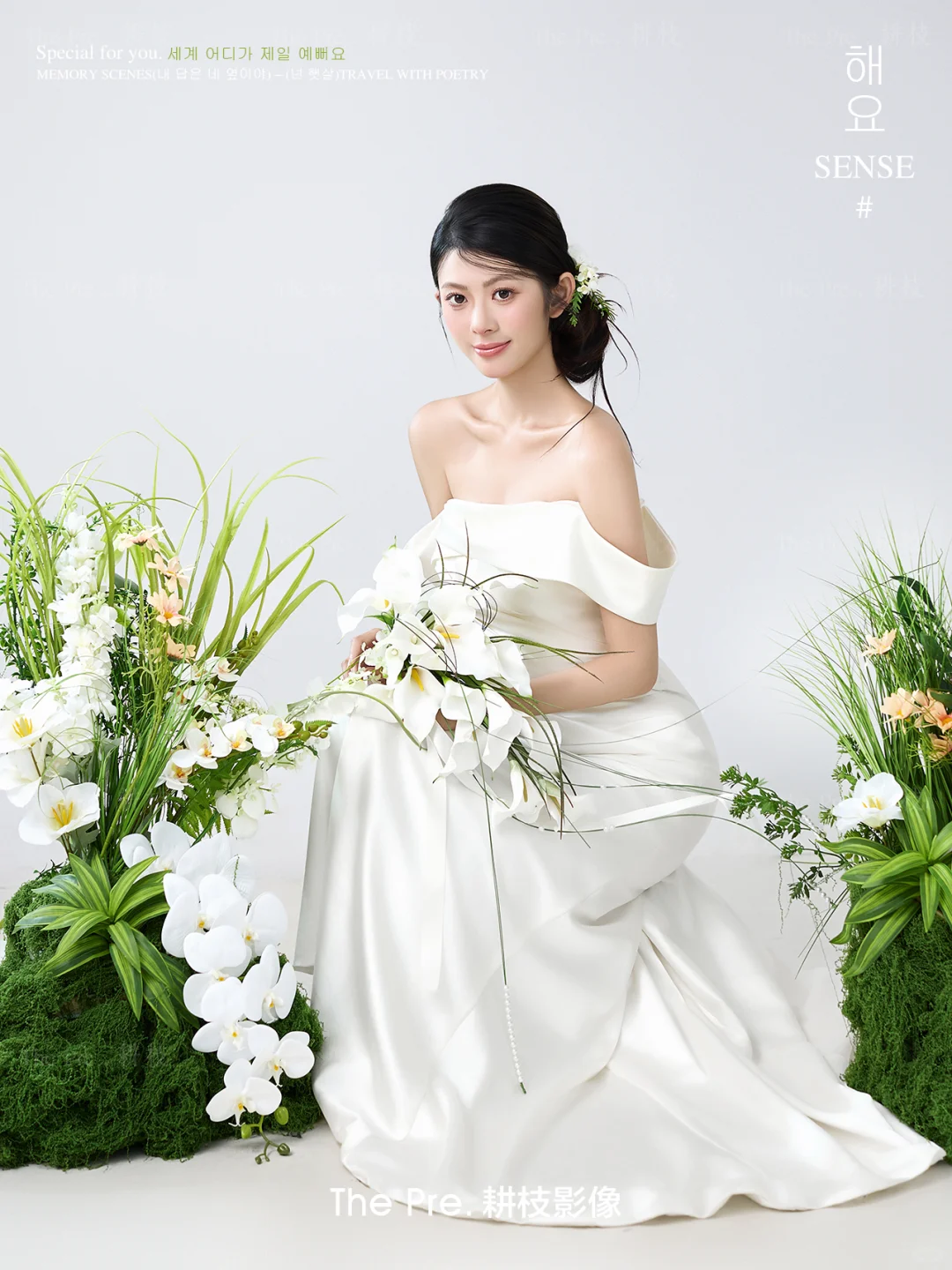 这就是ins博主的韩式婚纱照吧？终于拍到啦