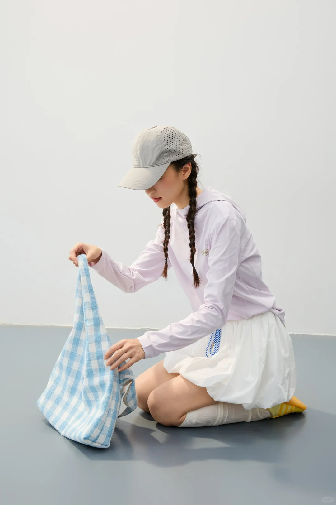 这组甜美系运动风怎么样呢