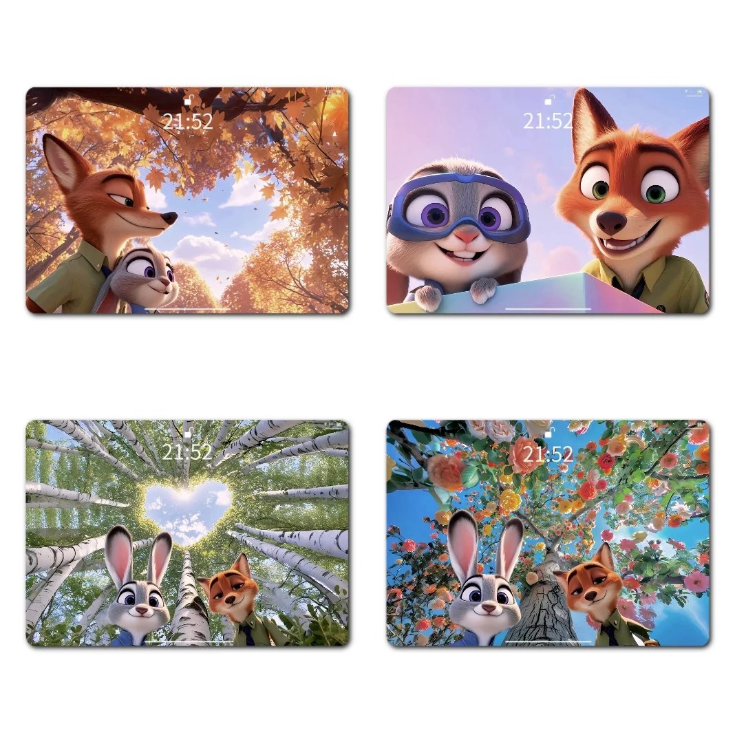 ipad壁纸｜🦊🐰▸下一站：疯狂动物城！