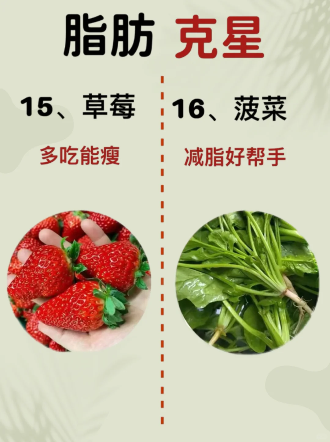 减脂多吃这些食物 一个月➖40jin推荐