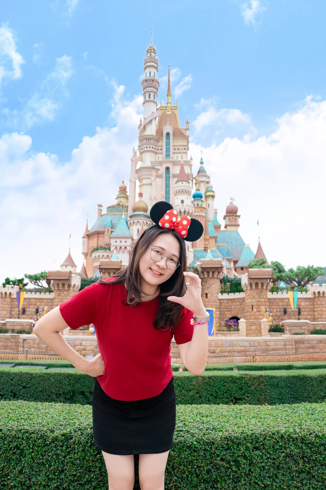香港迪士尼跟拍📸约到了超会引导的女摄