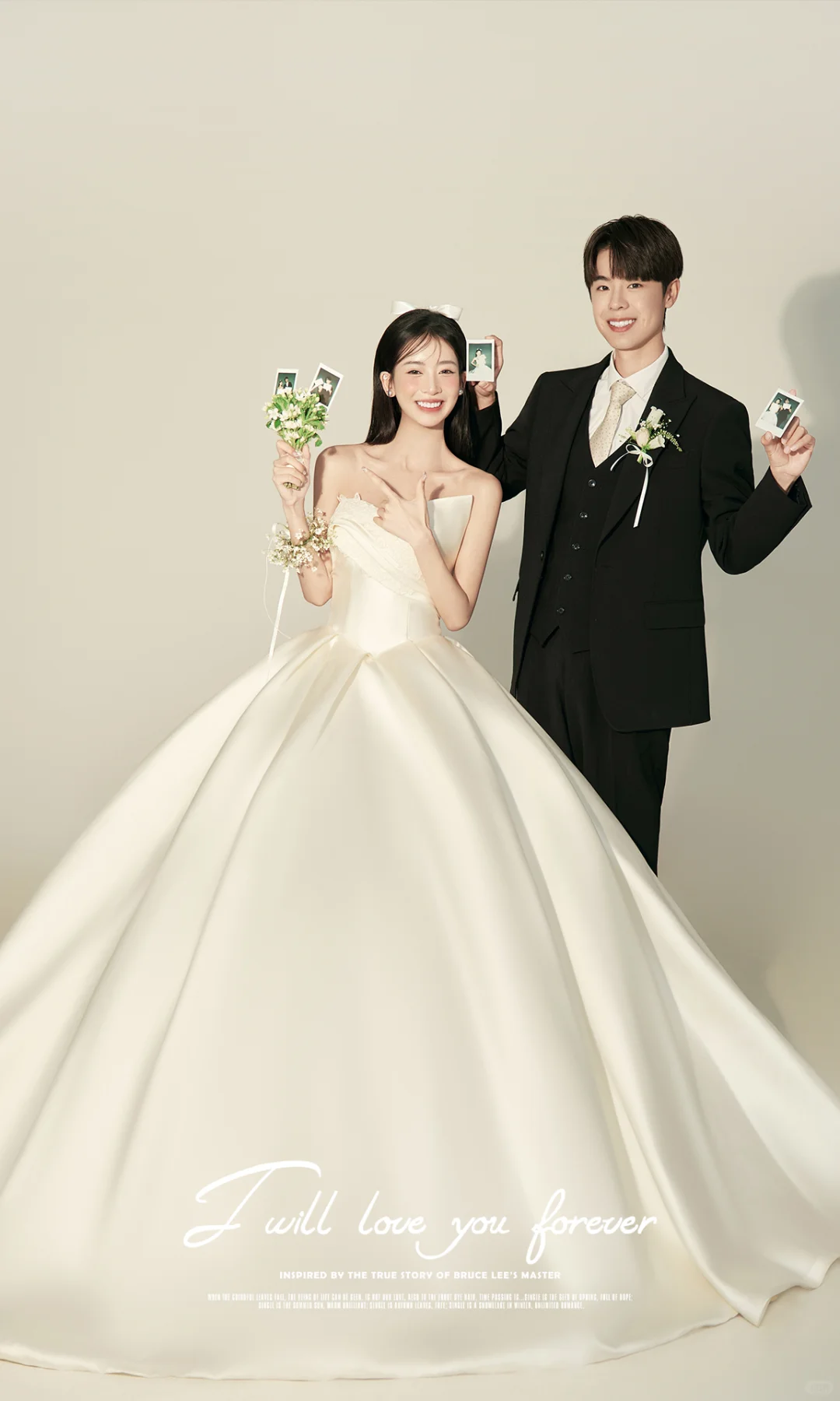 我的白月光情纱💫韩式氛围感的主纱婚纱照