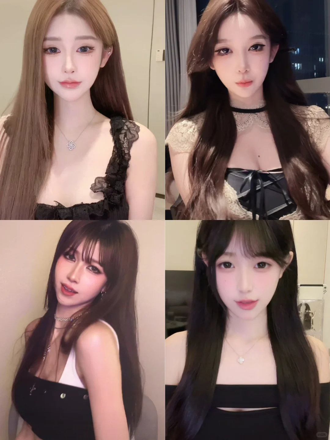 直播穿搭分析|暗黑系穿搭