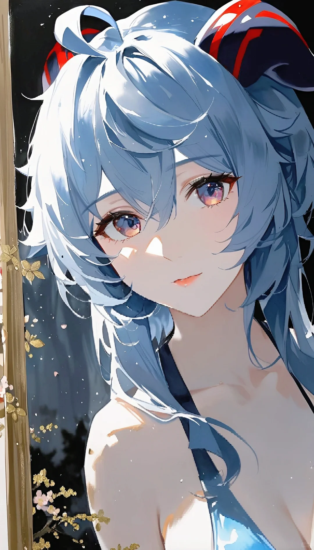 甘雨的泳衣（真爱粉绕道疑似引人不适）