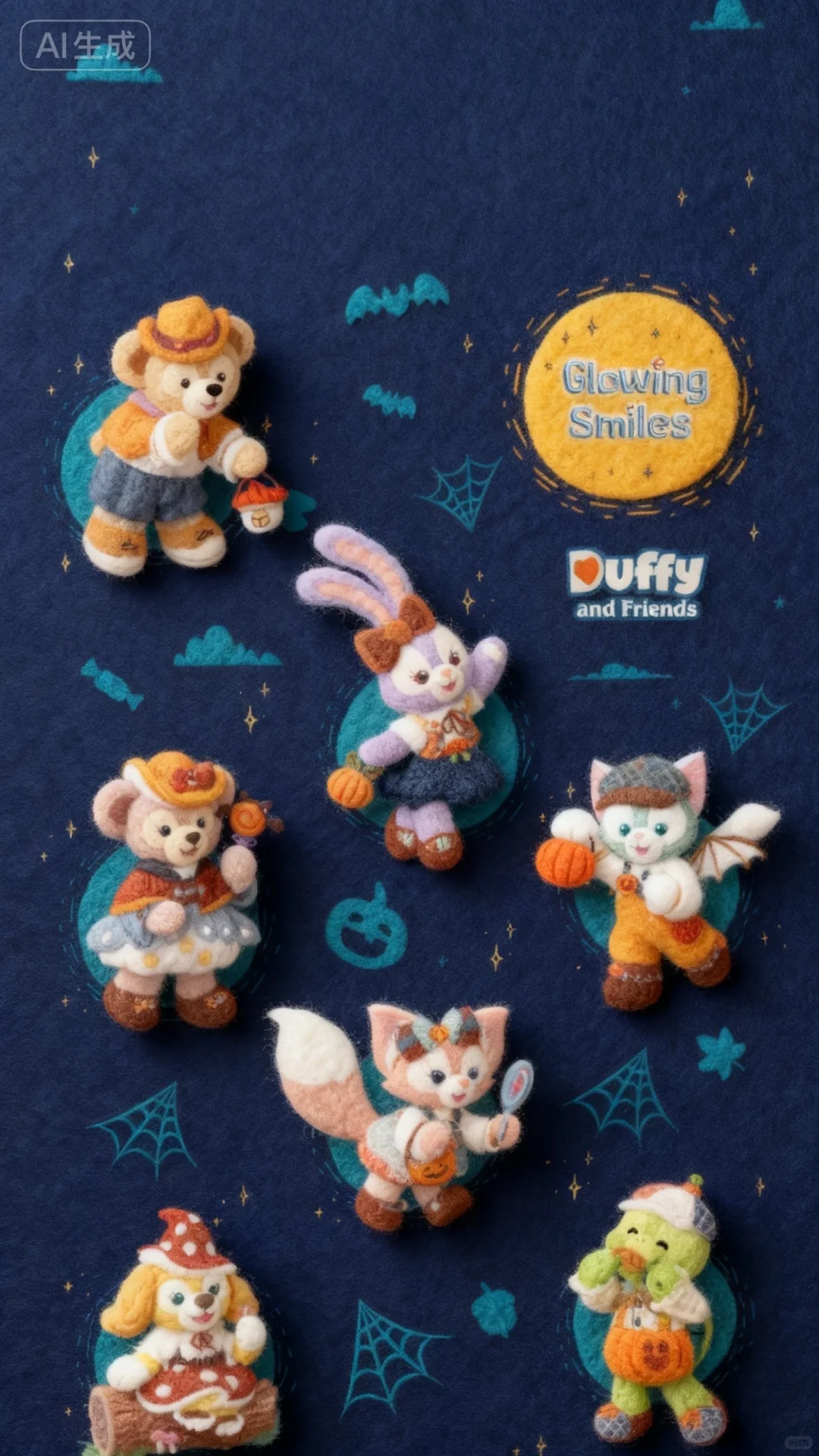 迪士尼毛绒壁纸第二弹 好温暖哦