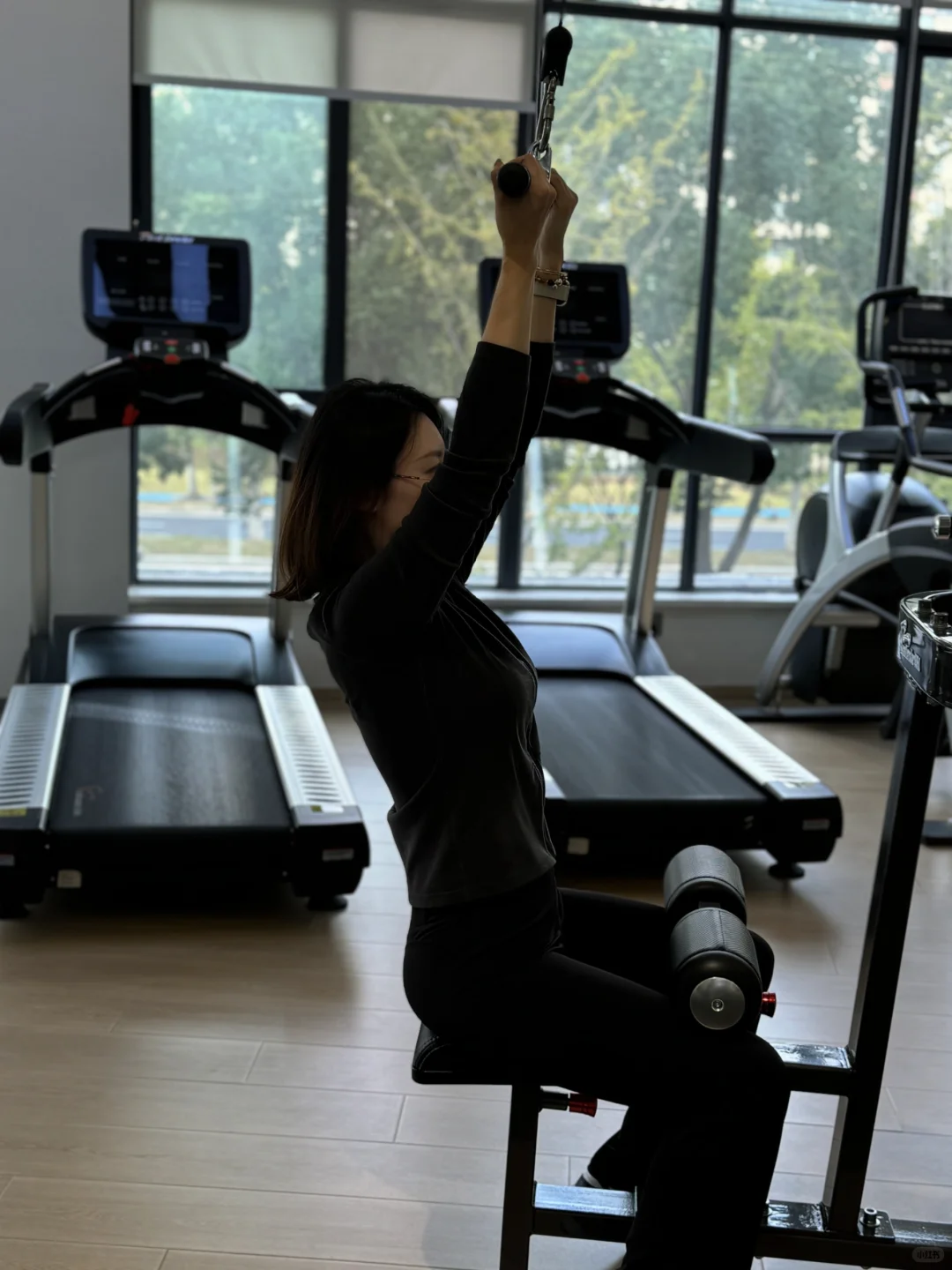 喜欢午休的时候去健身