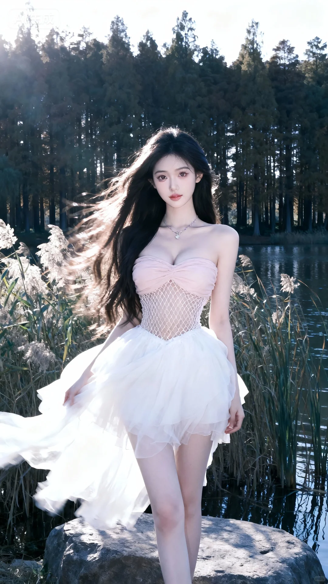 误入人间仙女，美得不可方物～