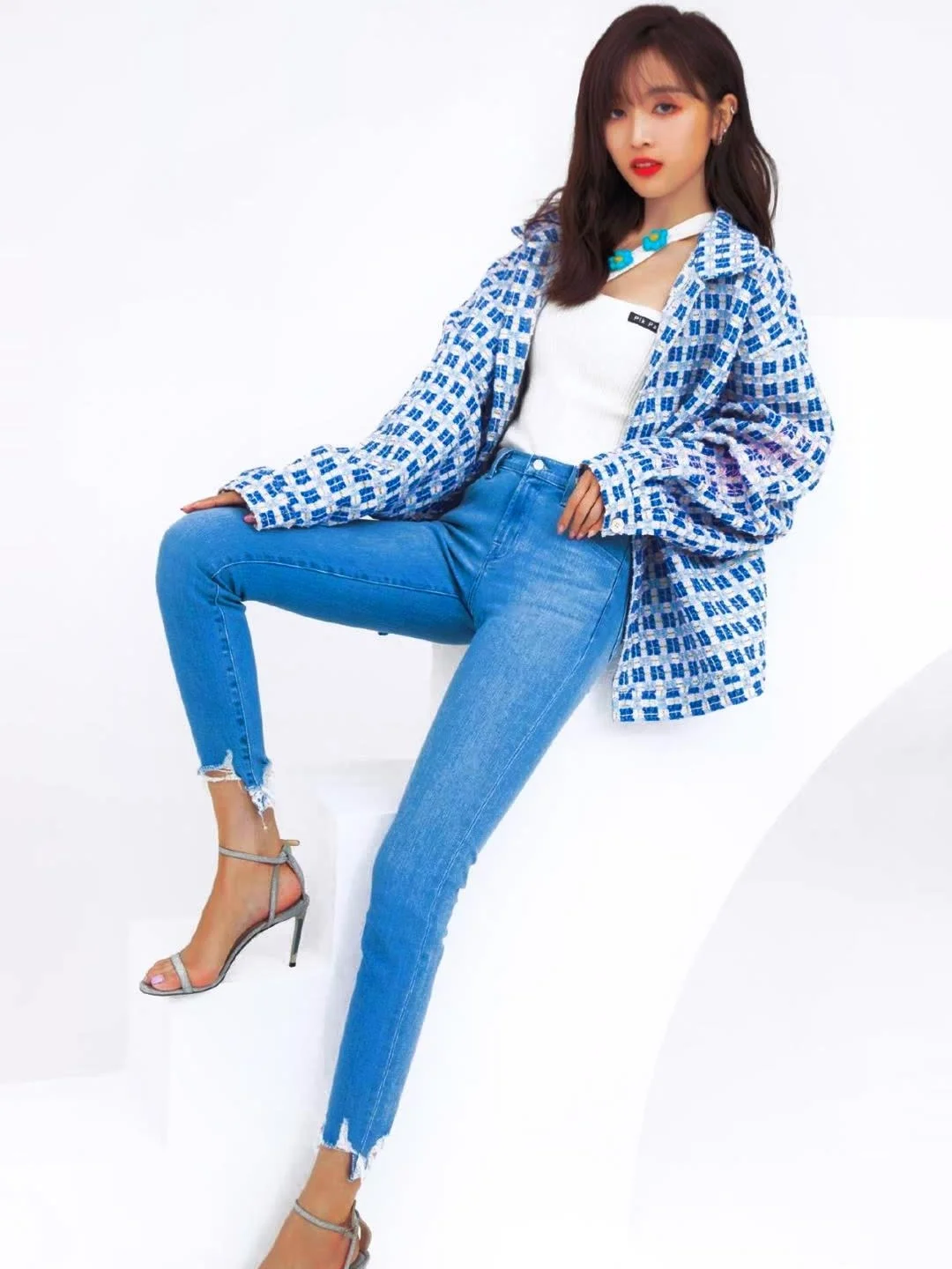 甜系女神的颜值暴击