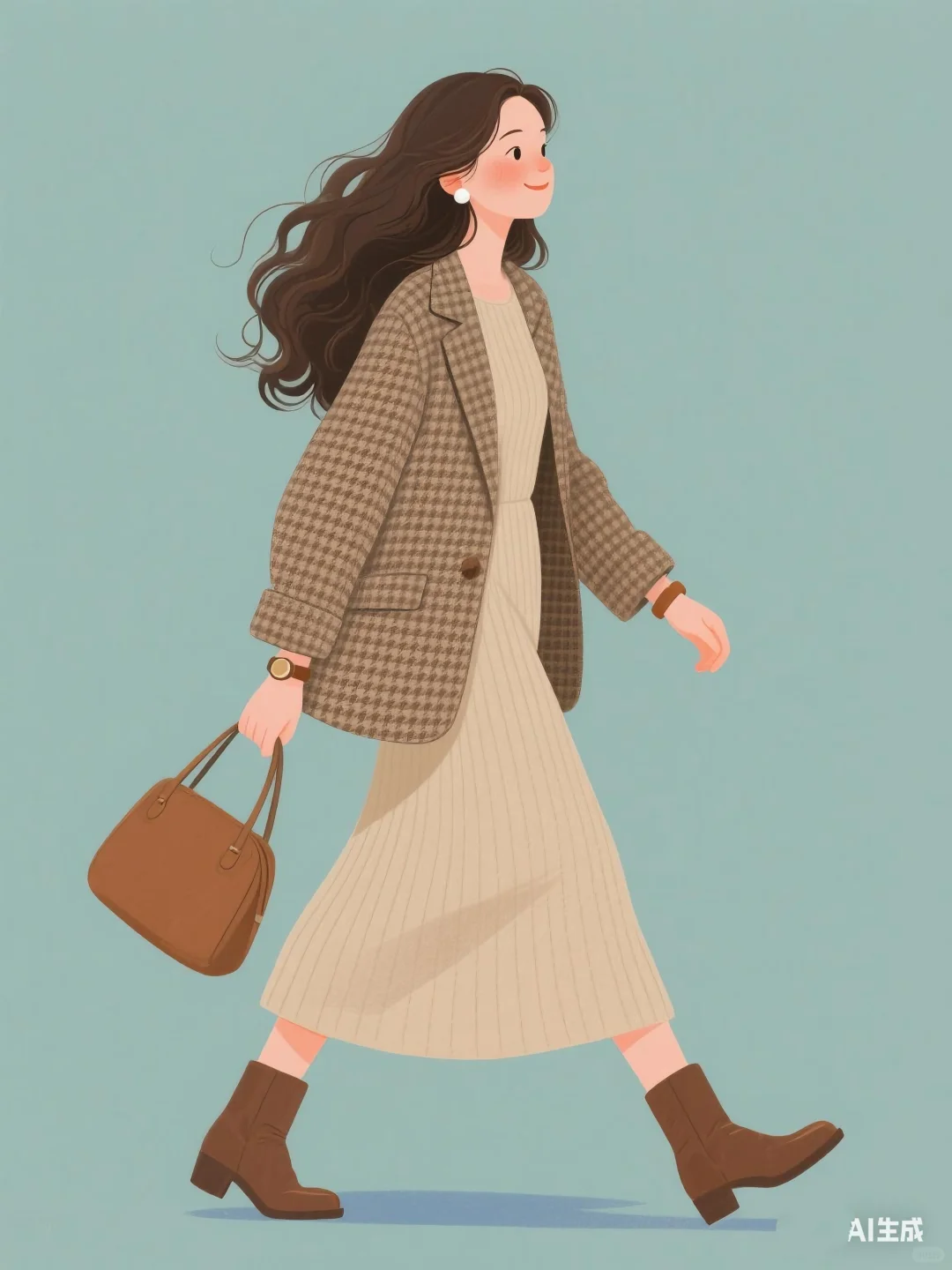 裙角清扬|选一件初秋的裙子展现初秋的温柔