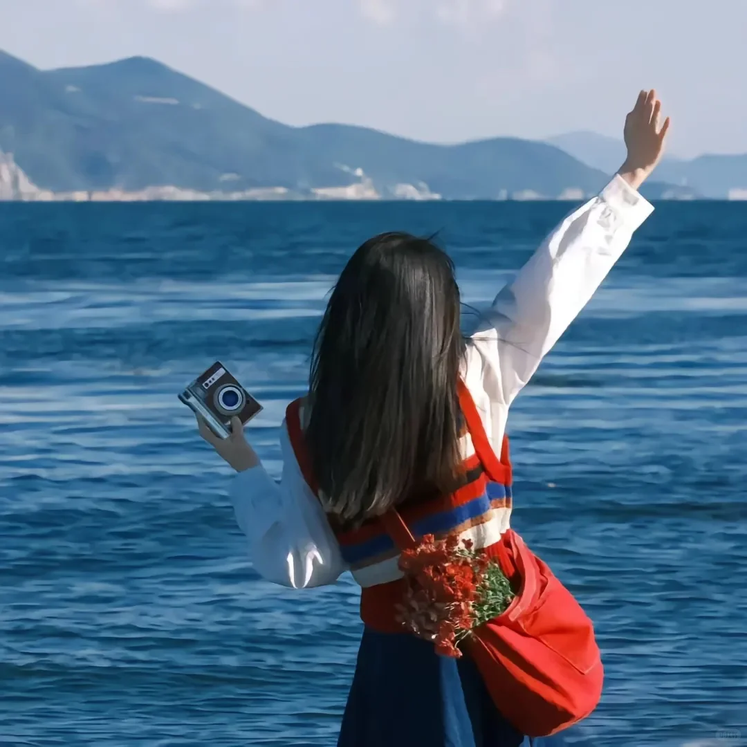 好看的女生背影女头像