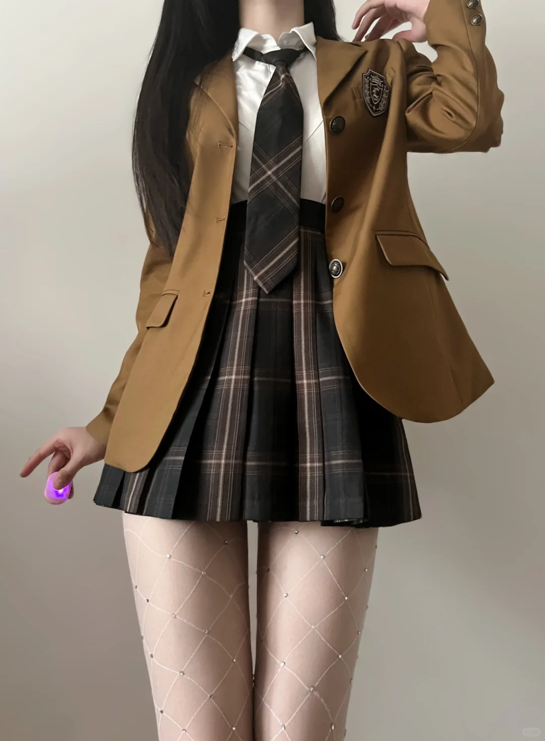 初秋学姐jk茶西超好看～太有秋天氛围感啦