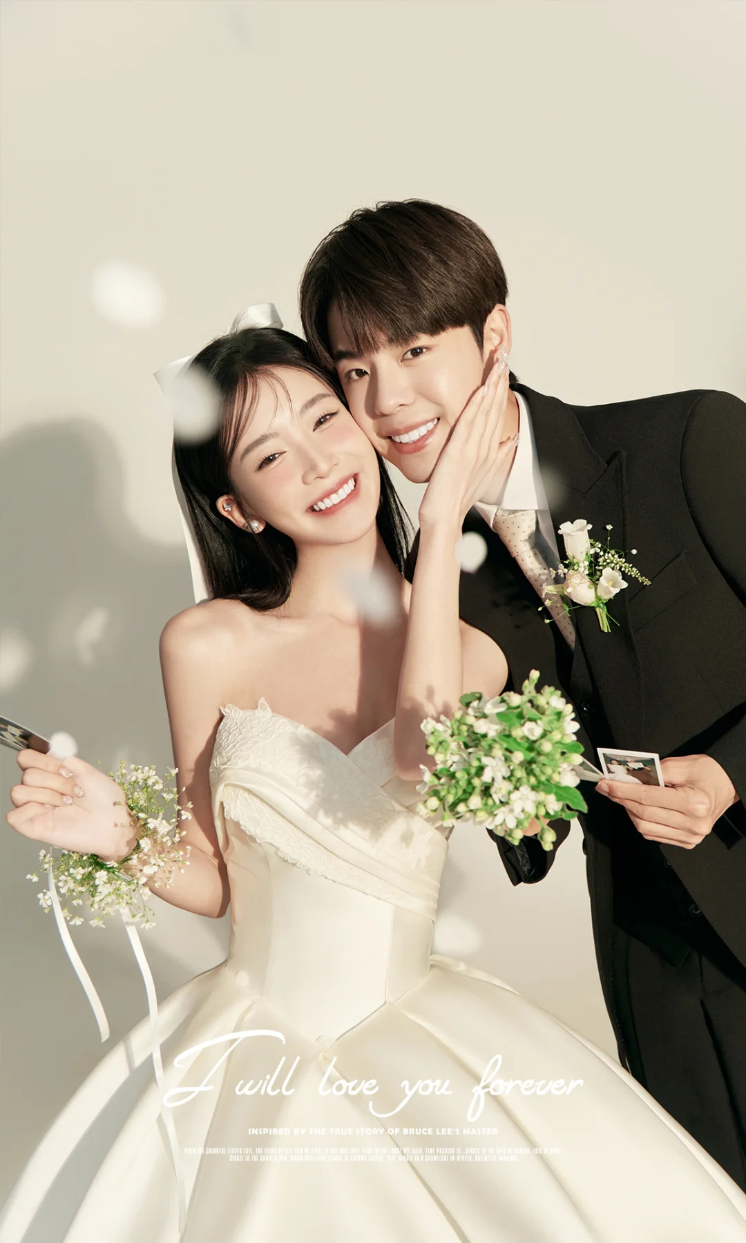 我的白月光情纱💫韩式氛围感的主纱婚纱照