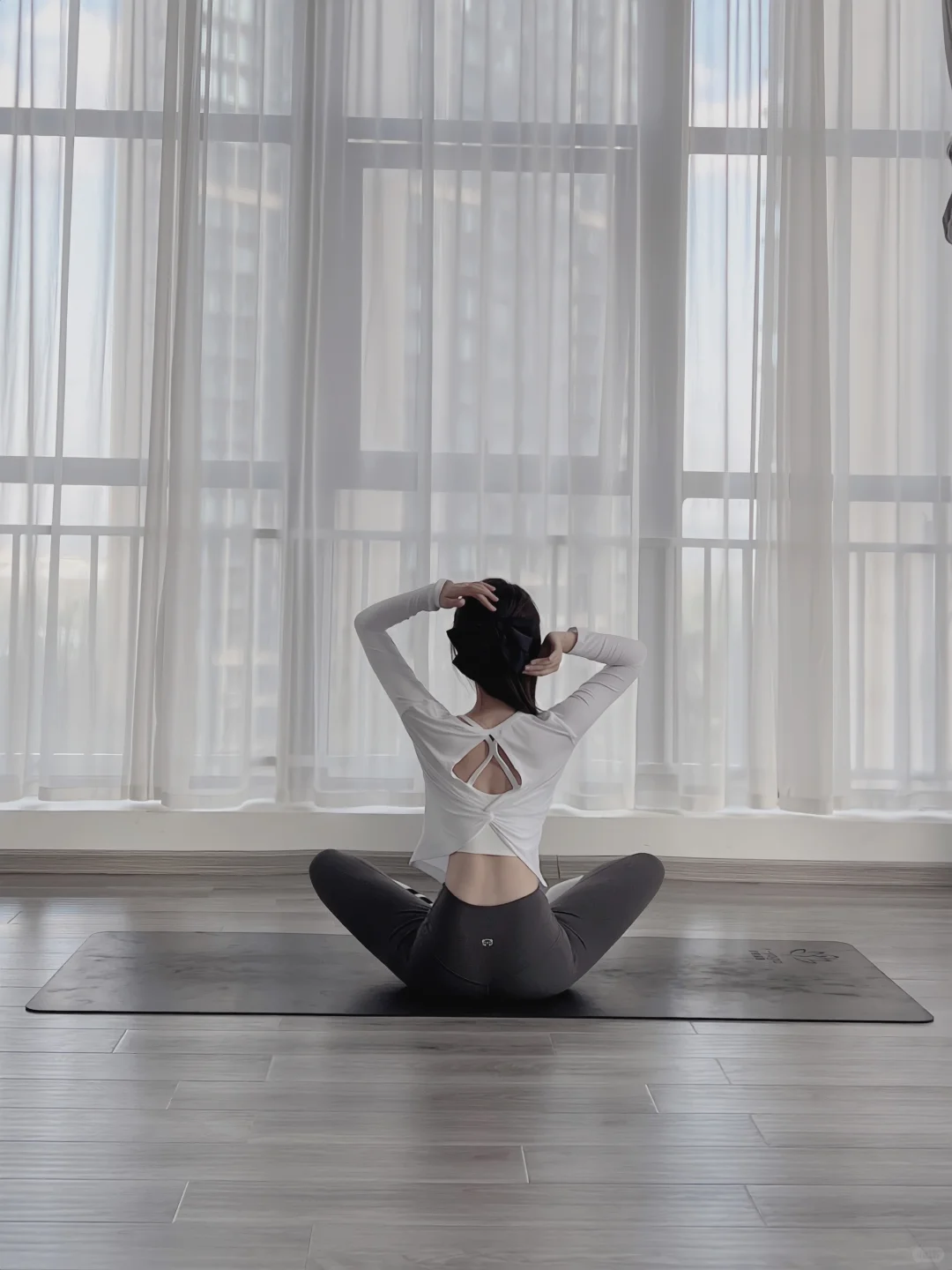 运动瑜伽服这样搭！显瘦又显白🥰