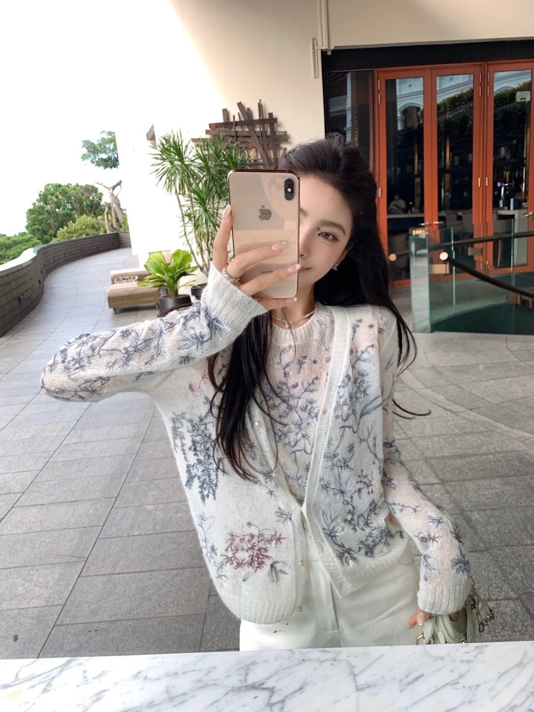 美晕了！温柔镂空刺绣🪡尊嘟很大小姐