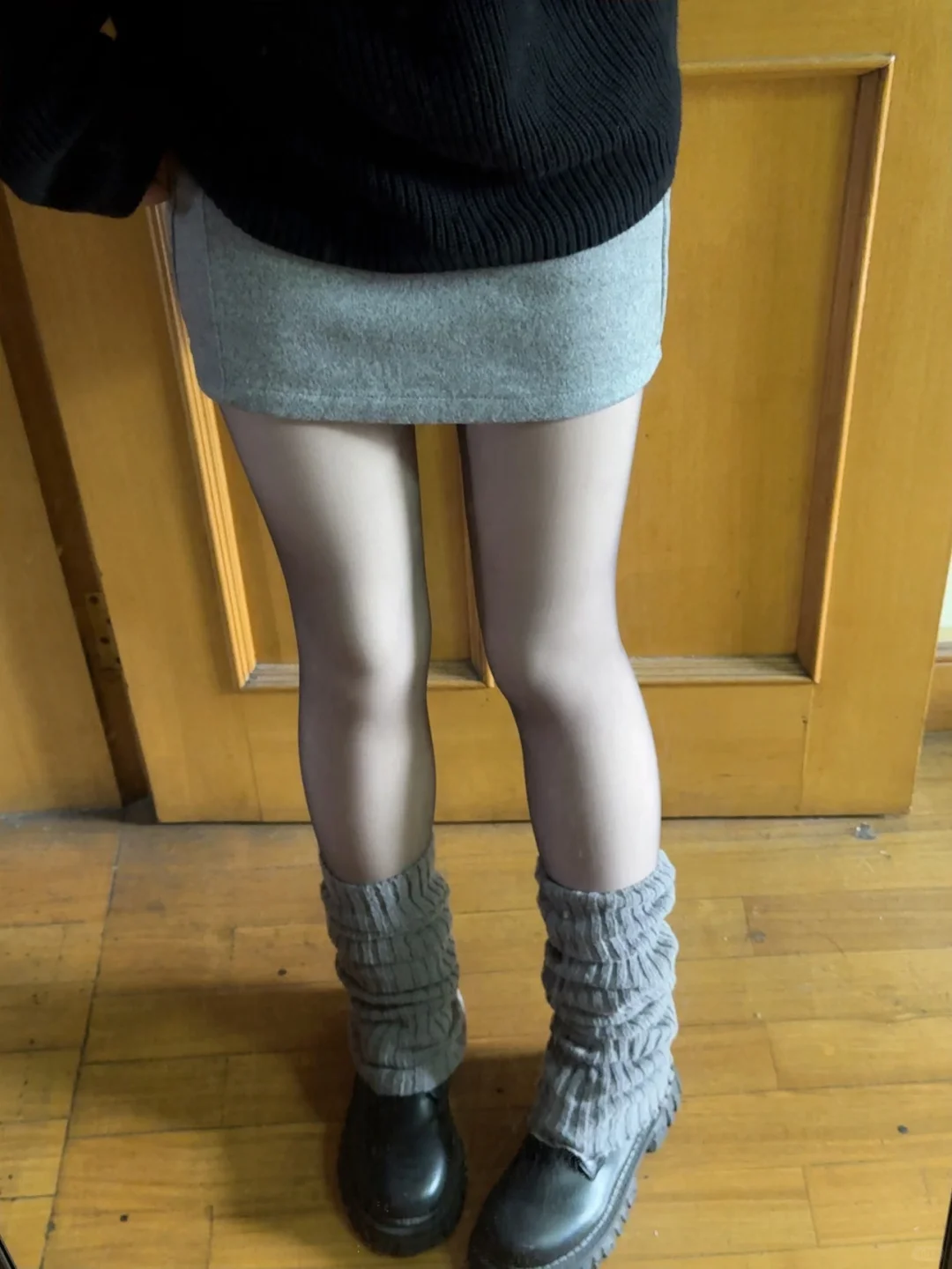 超级自然的加绒黑丝！