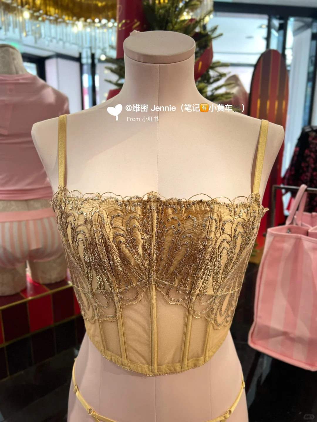 2025 刺绣 招财金💛鱼骨胸衣