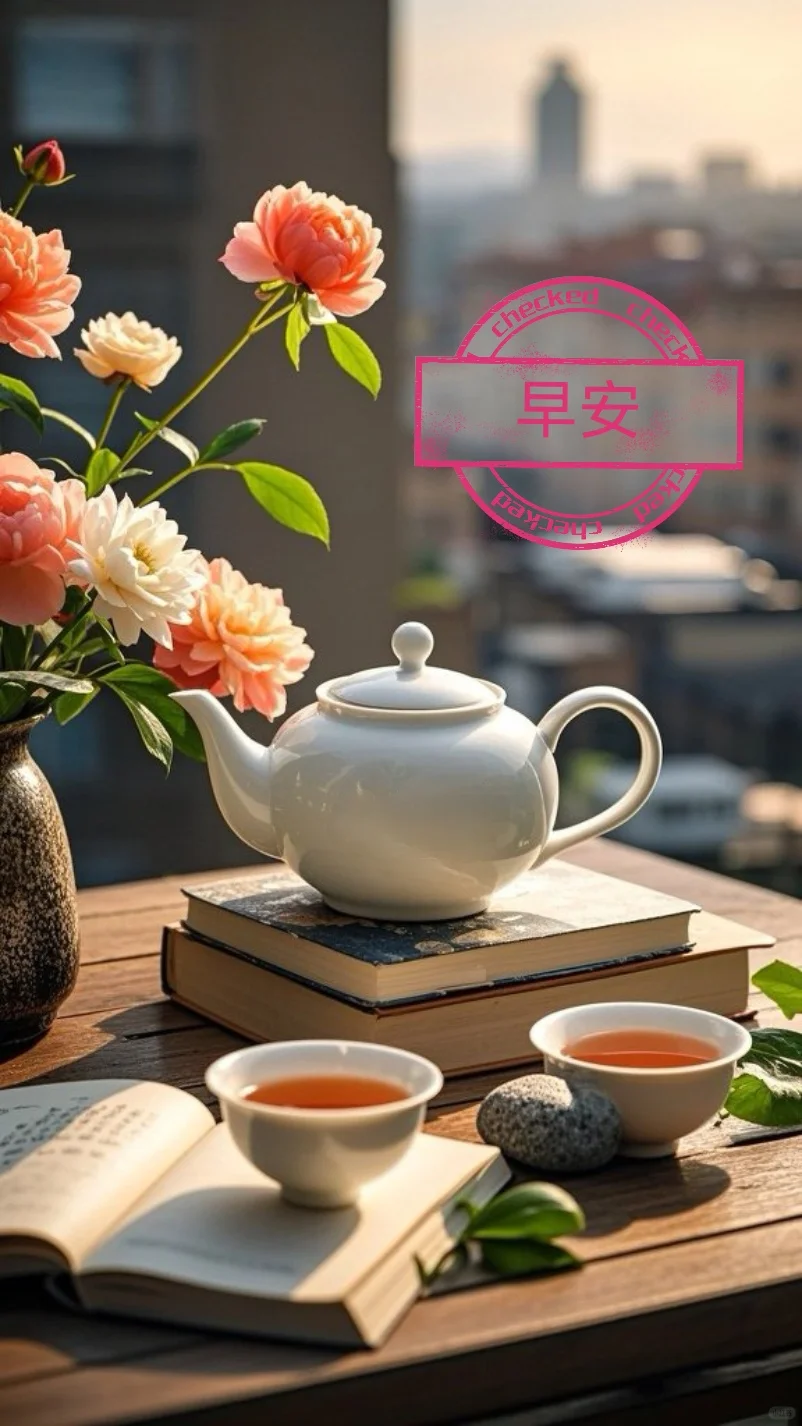 早安图片免费分享，晨光打包了半两清风