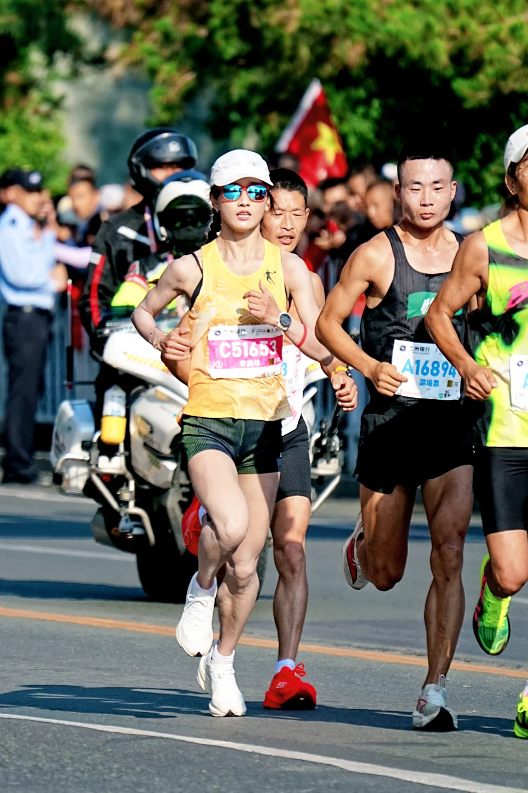 兰州马拉松｜有一种飒叫美珍速度