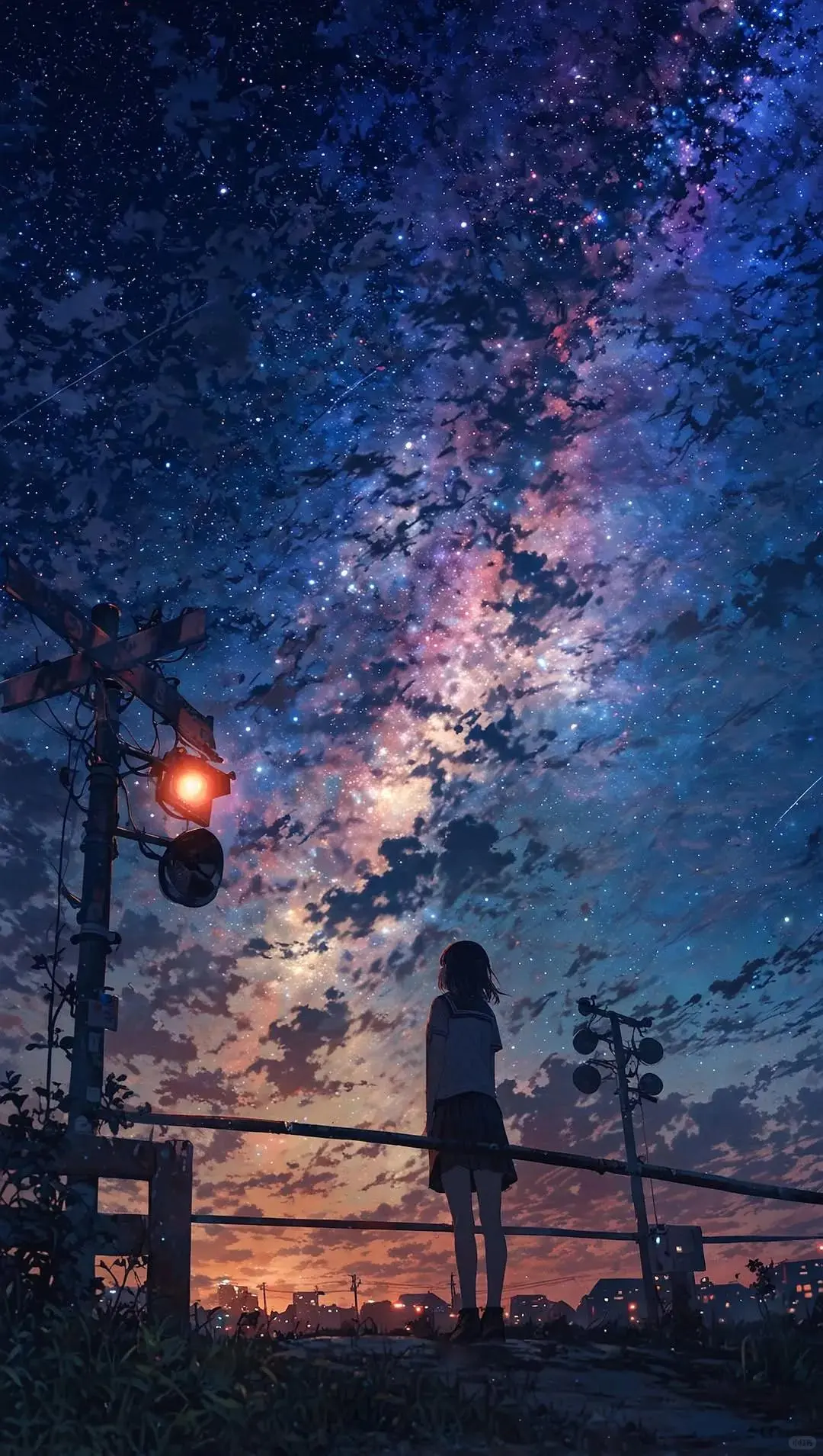 跟我换一张你喜欢的壁纸、星空下的城市