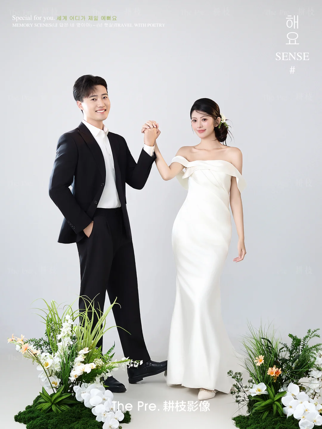 这就是ins博主的韩式婚纱照吧？终于拍到啦