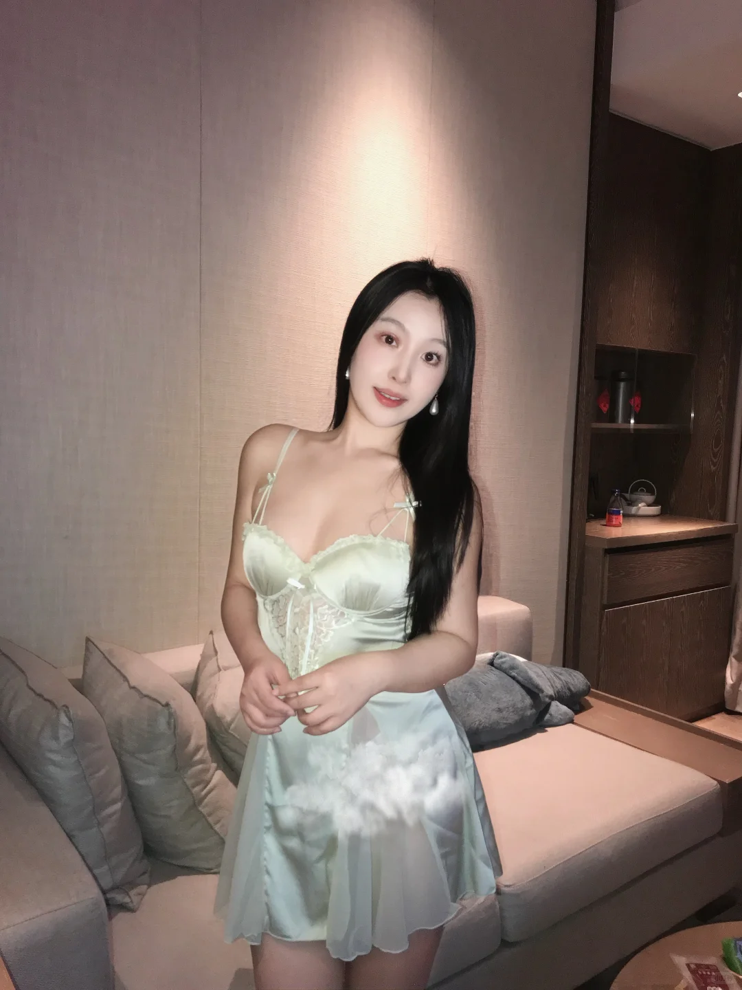 好有女人味的睡衣～