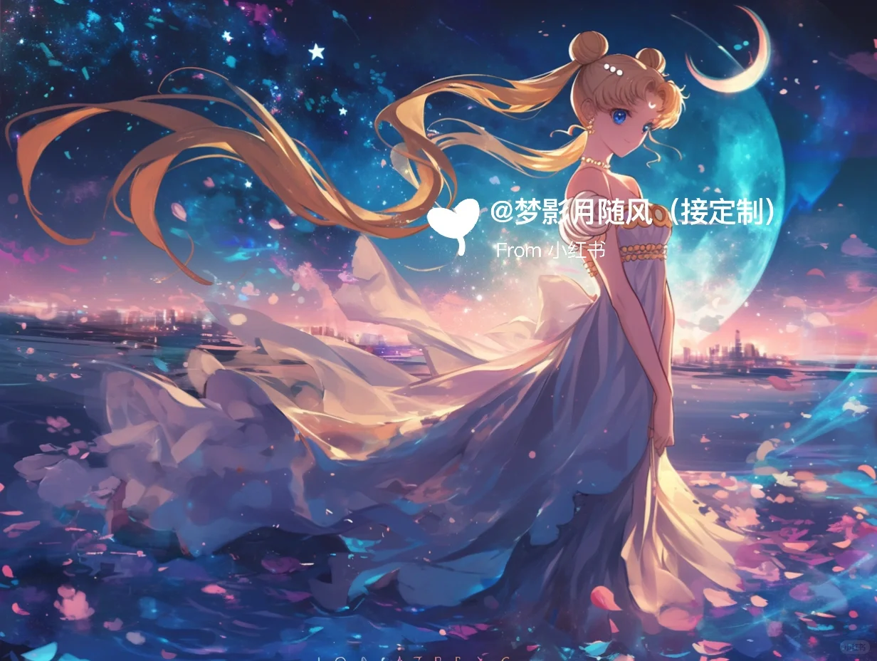 听海1💞美少女战士iPad壁纸