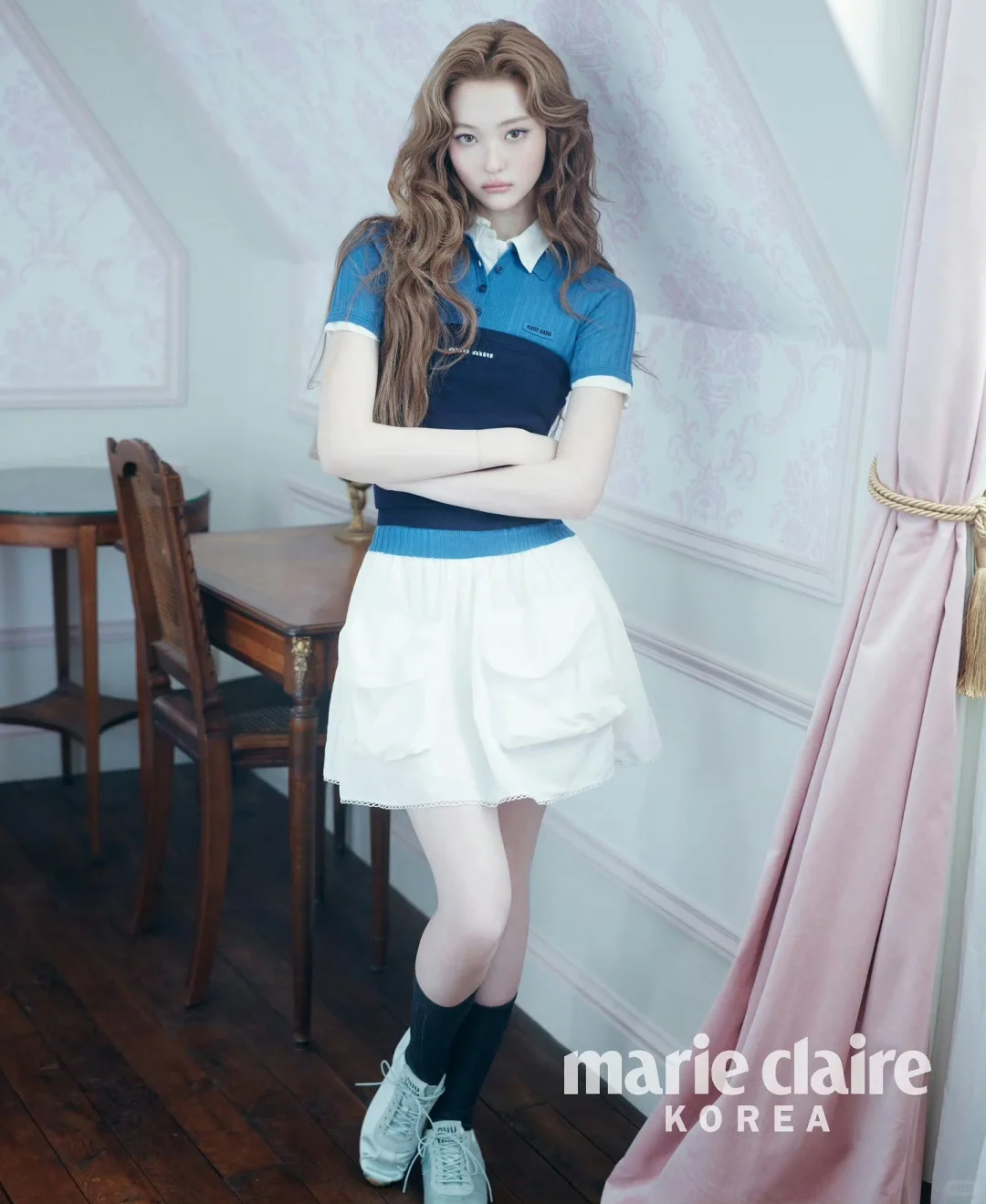 Marie Claire Korea 韩版电子刊，MEOVV成员E