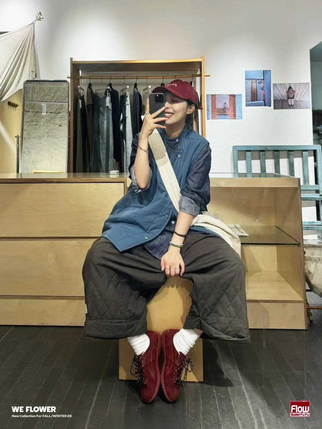 秋冬红蓝配！真的复古又明媚！