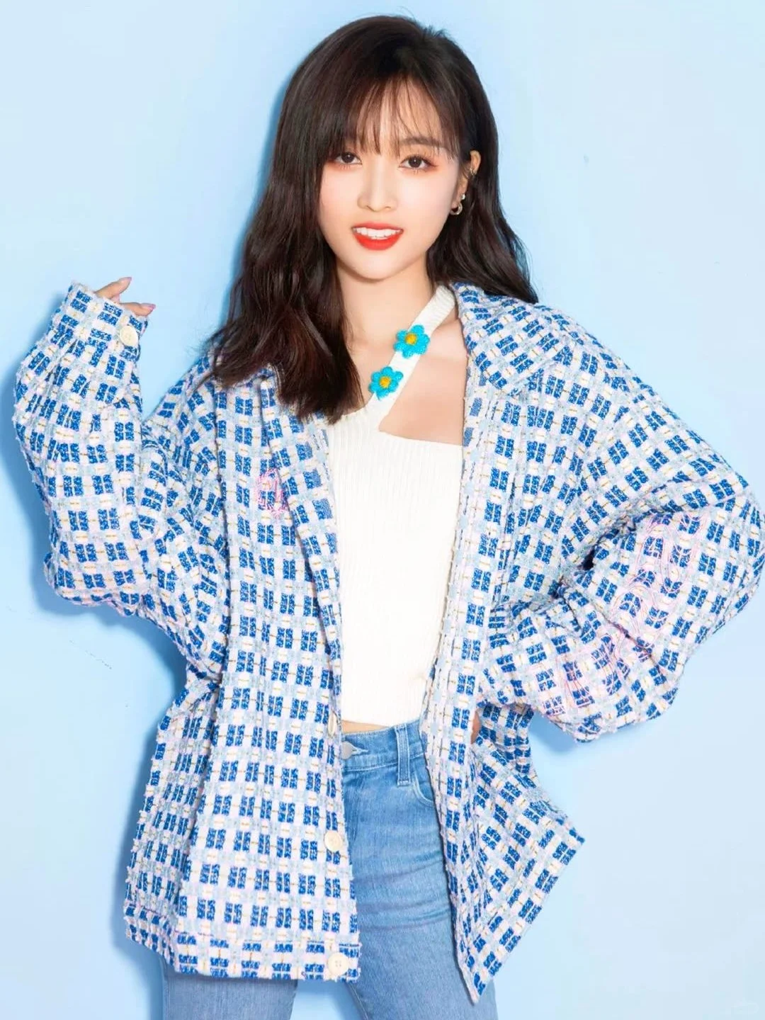 甜系女神的颜值暴击