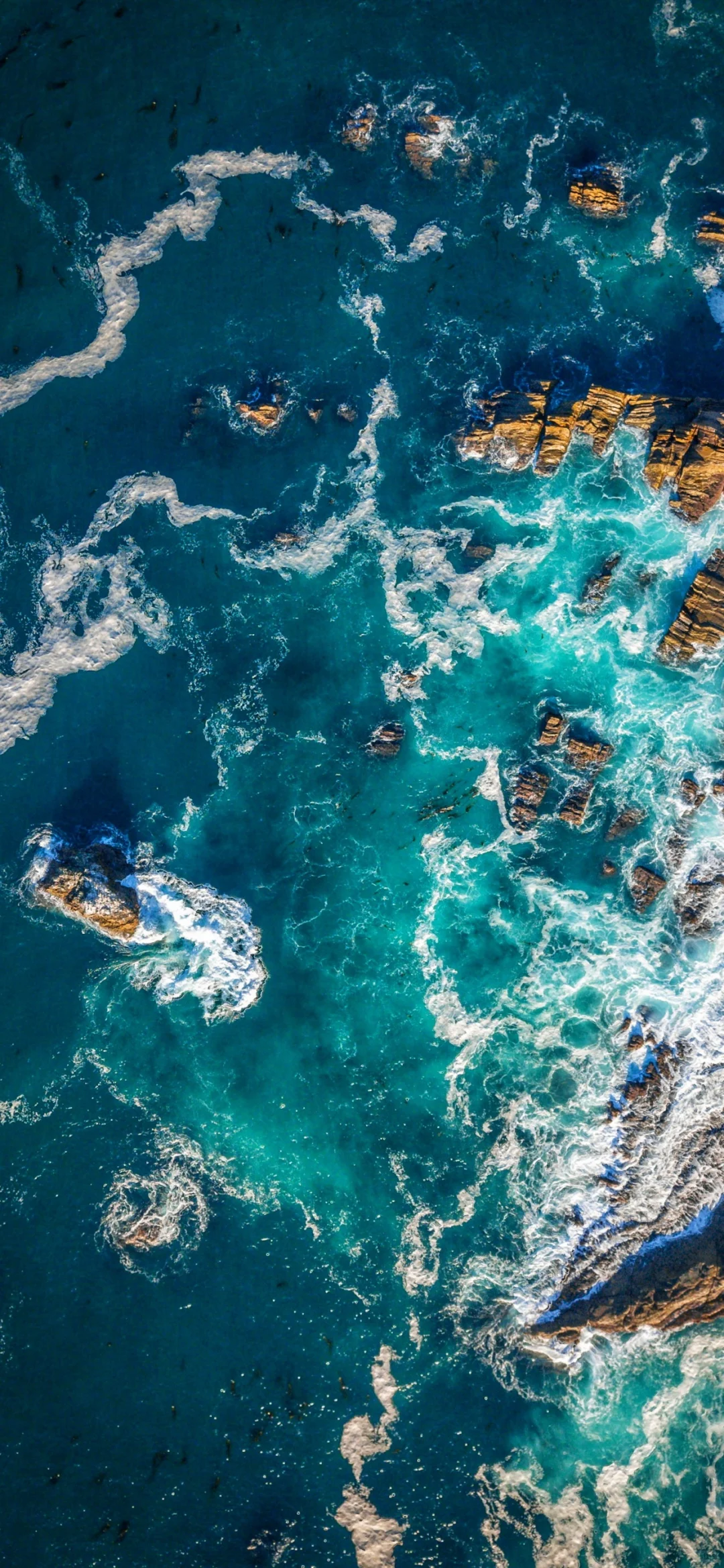 手机壁纸、银河系、沙漠、绝美