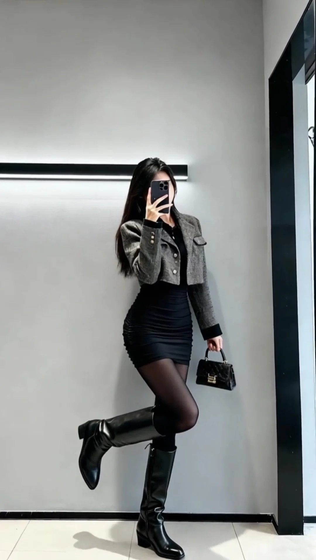 左滑❗️❗️看包臀裙上身效果