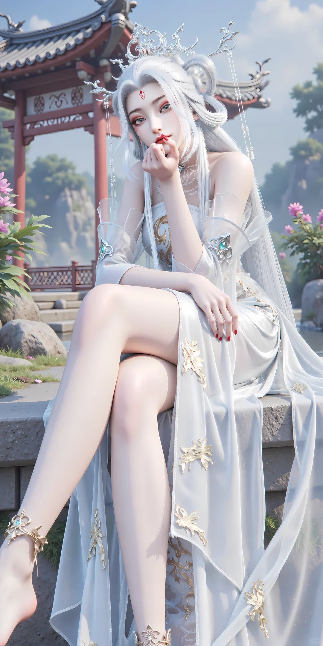 白色系T0级女神，诛仙小白