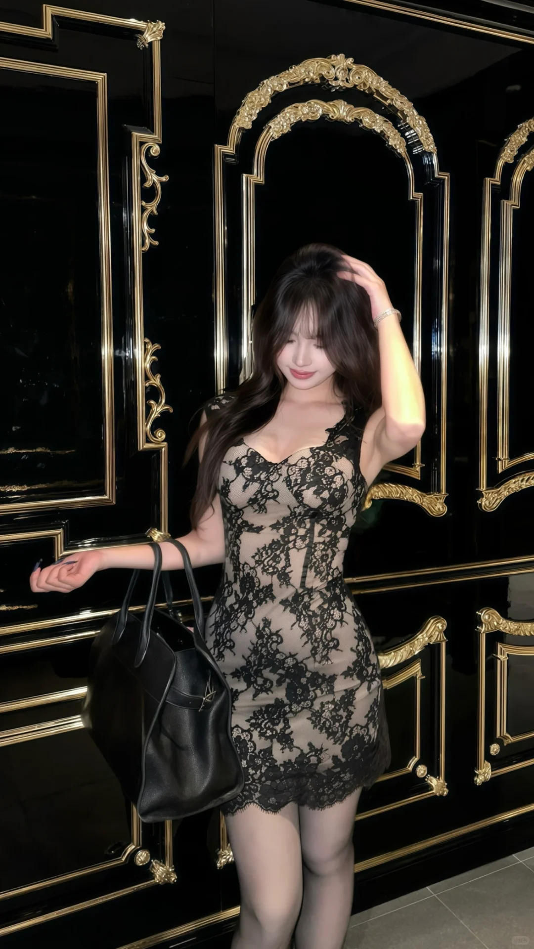 包臀裙还是太权威了 闺蜜