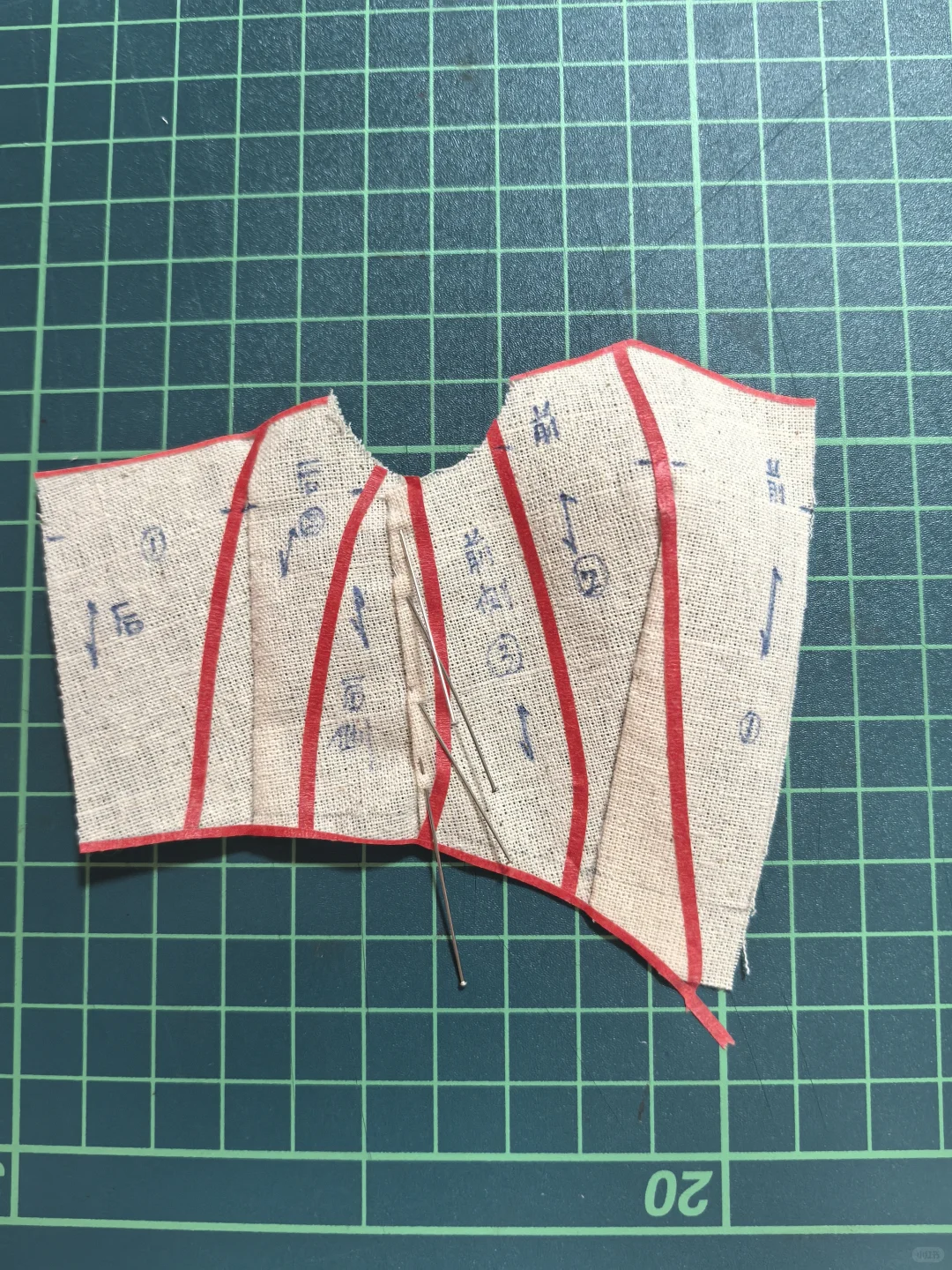 三分胸衣详细步骤