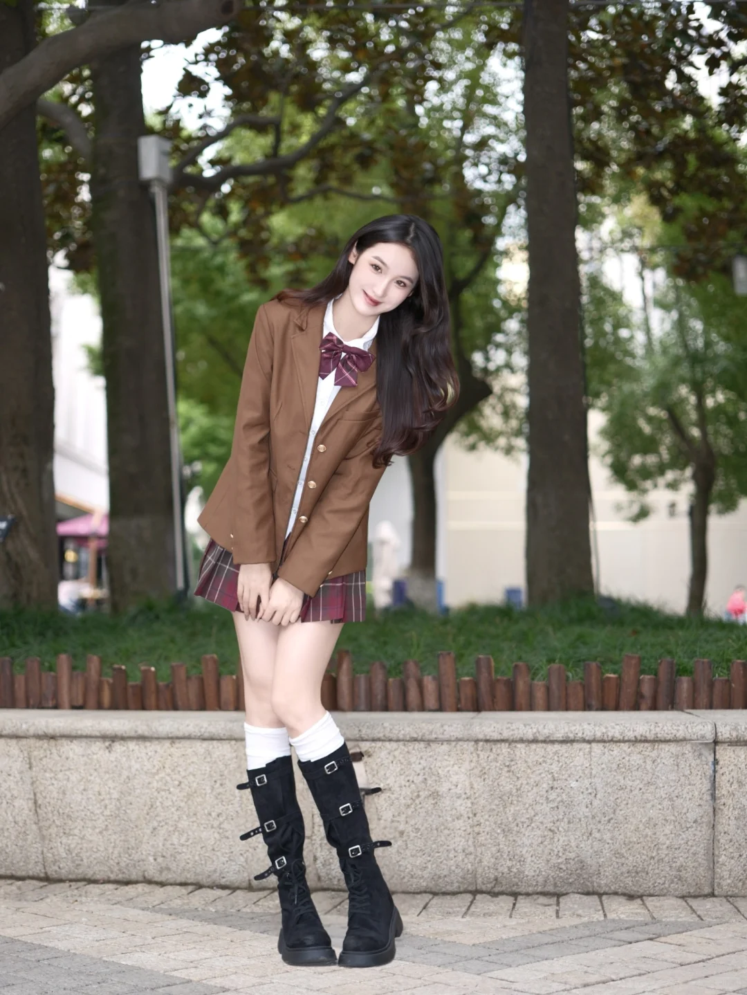 柔系美式jk也可以！🥰