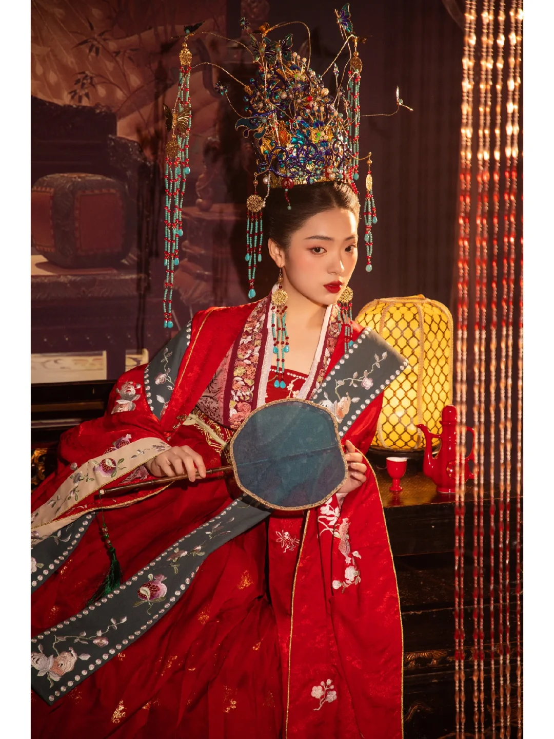 嗯...怎么不算人间富贵花呢？古风写真