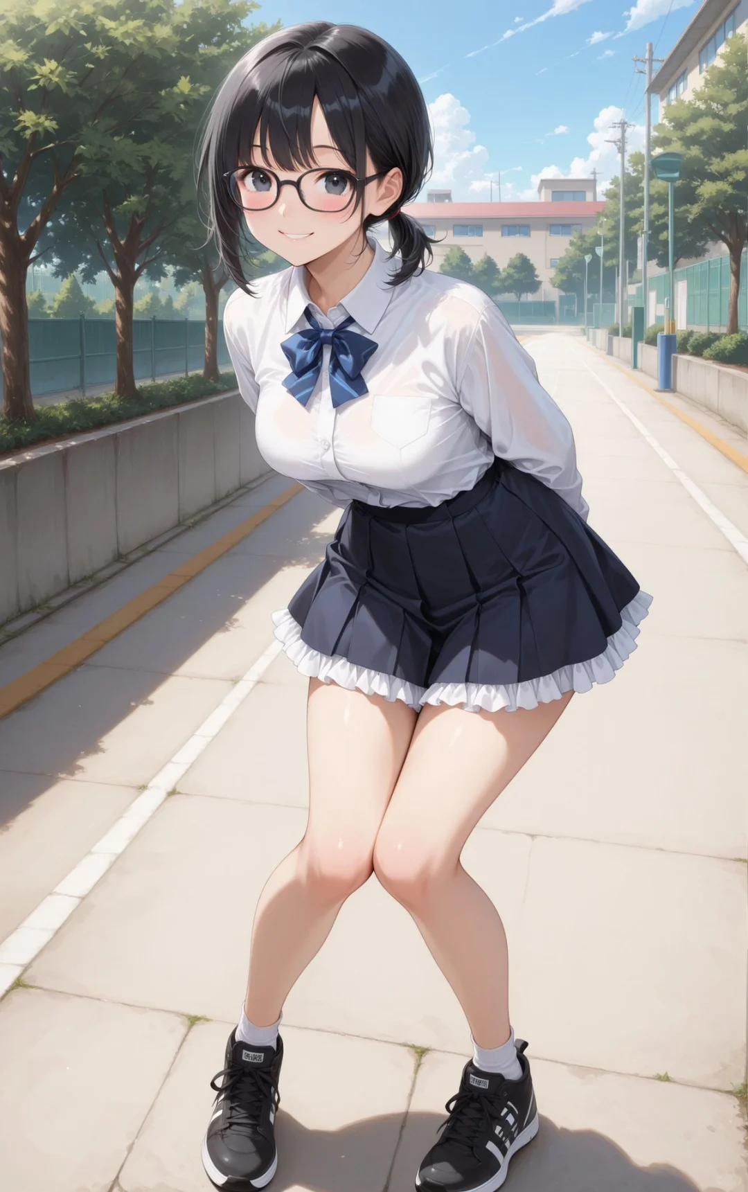 青春靓丽的女学生