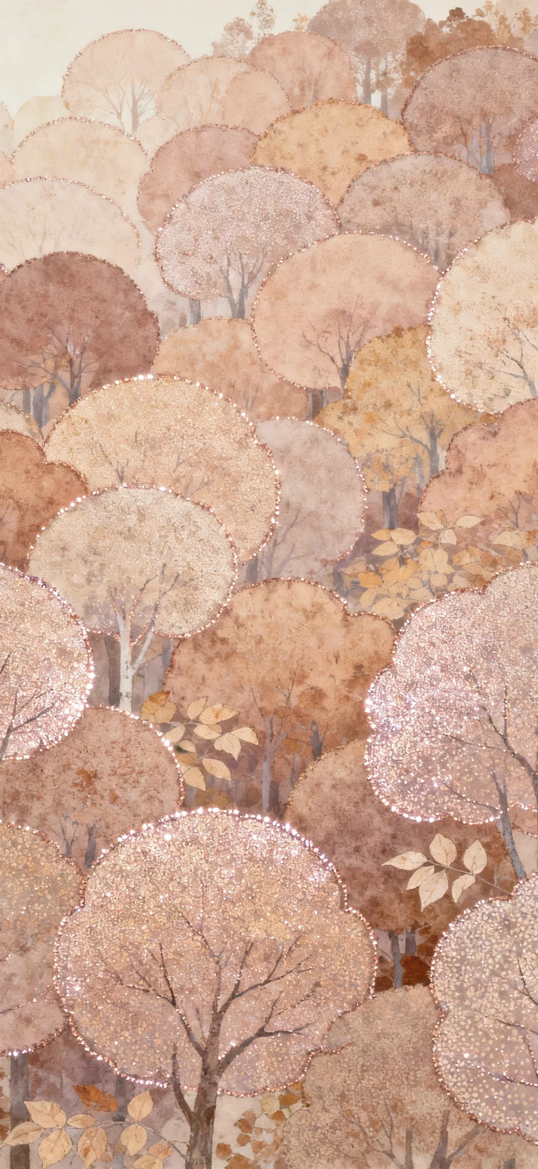 秋天的树，童话般的壁纸，太治愈了！