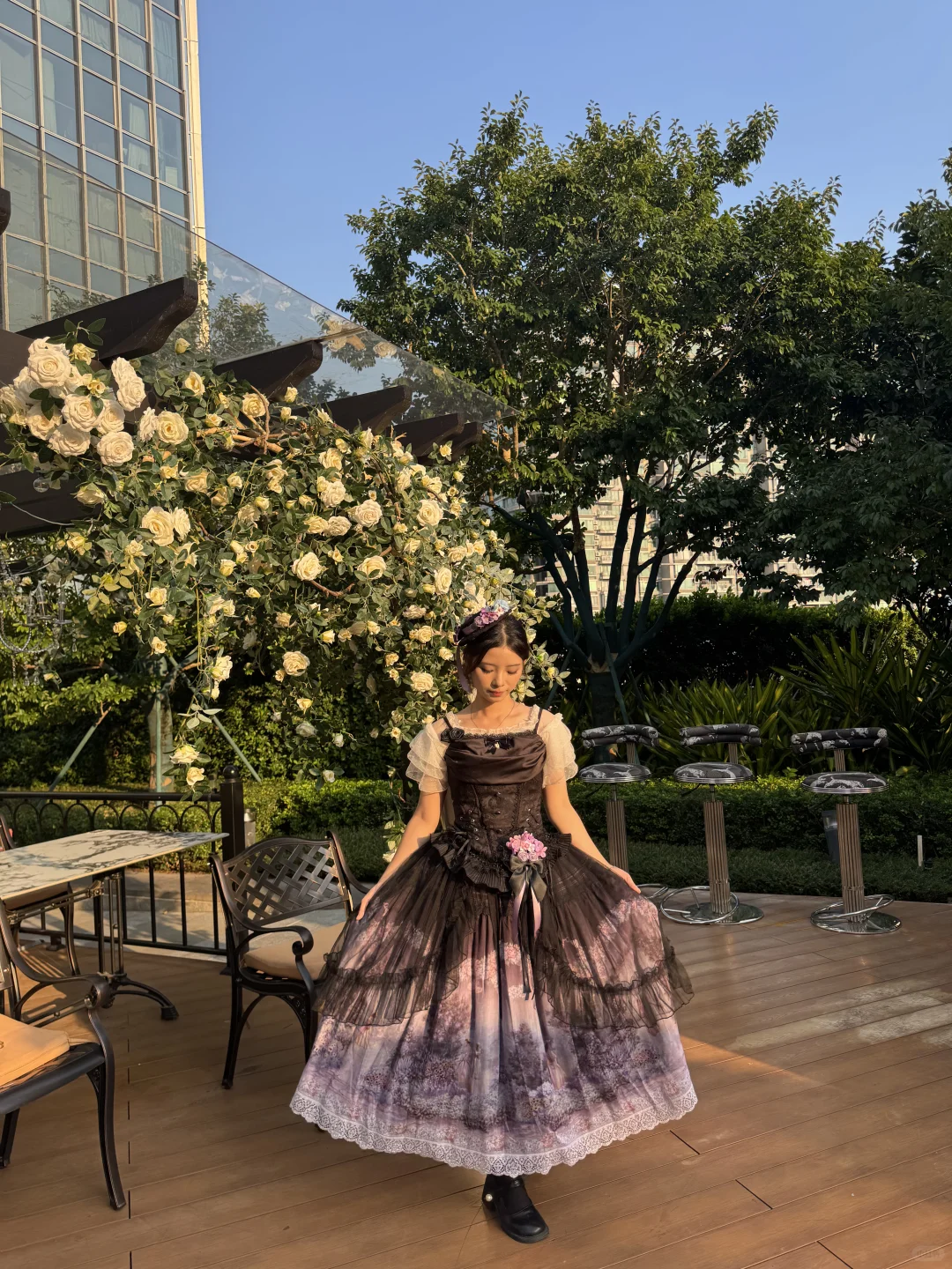 浪漫蔷薇sk不到两张搭配