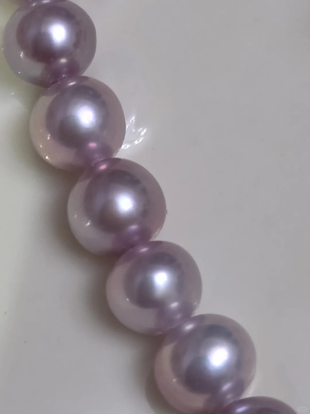 绝美香芋紫色天然淡水珍珠Baby珠小米珠项链