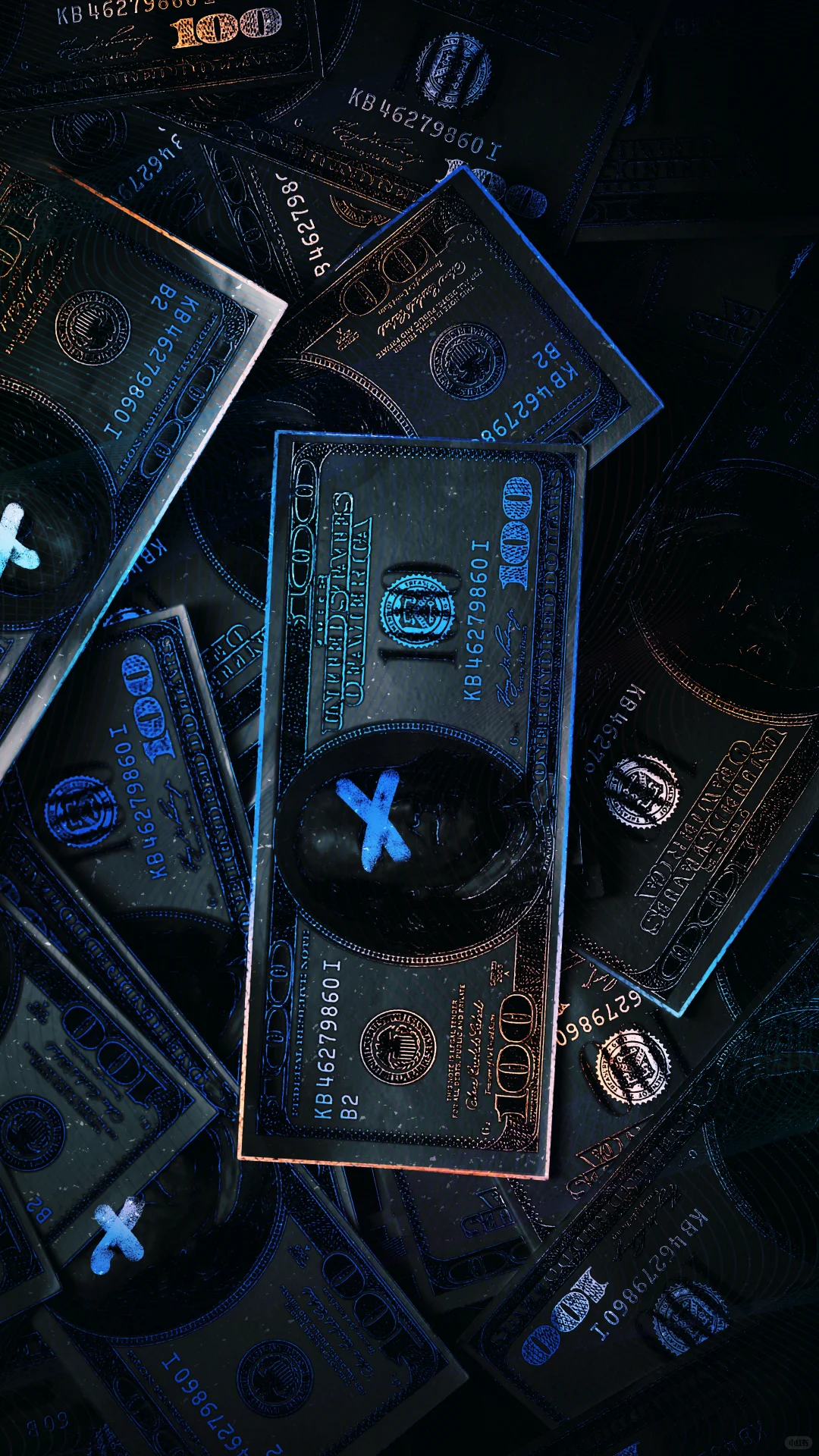 手机壁纸、银河系、沙漠、绝美