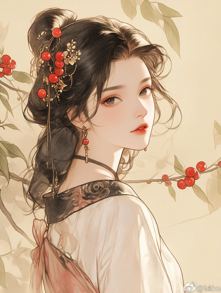 元气满满:红晕染颊桃花色