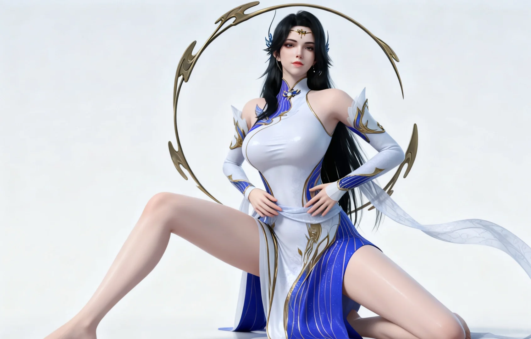 国漫女神绘画壁纸、玄衣篇！横屏