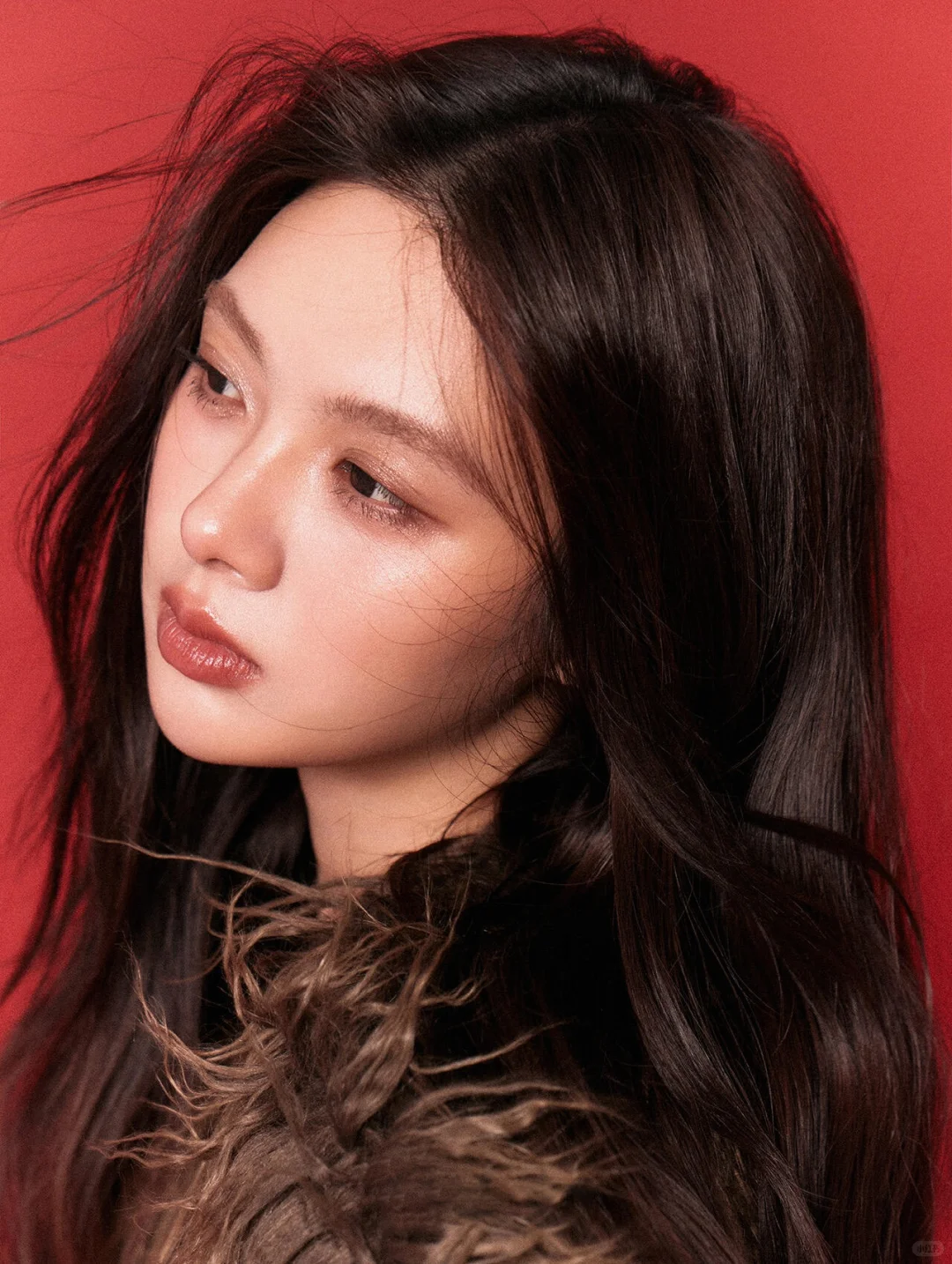 好特别！红色蝴蝶结🎀圣诞写真又酷又美