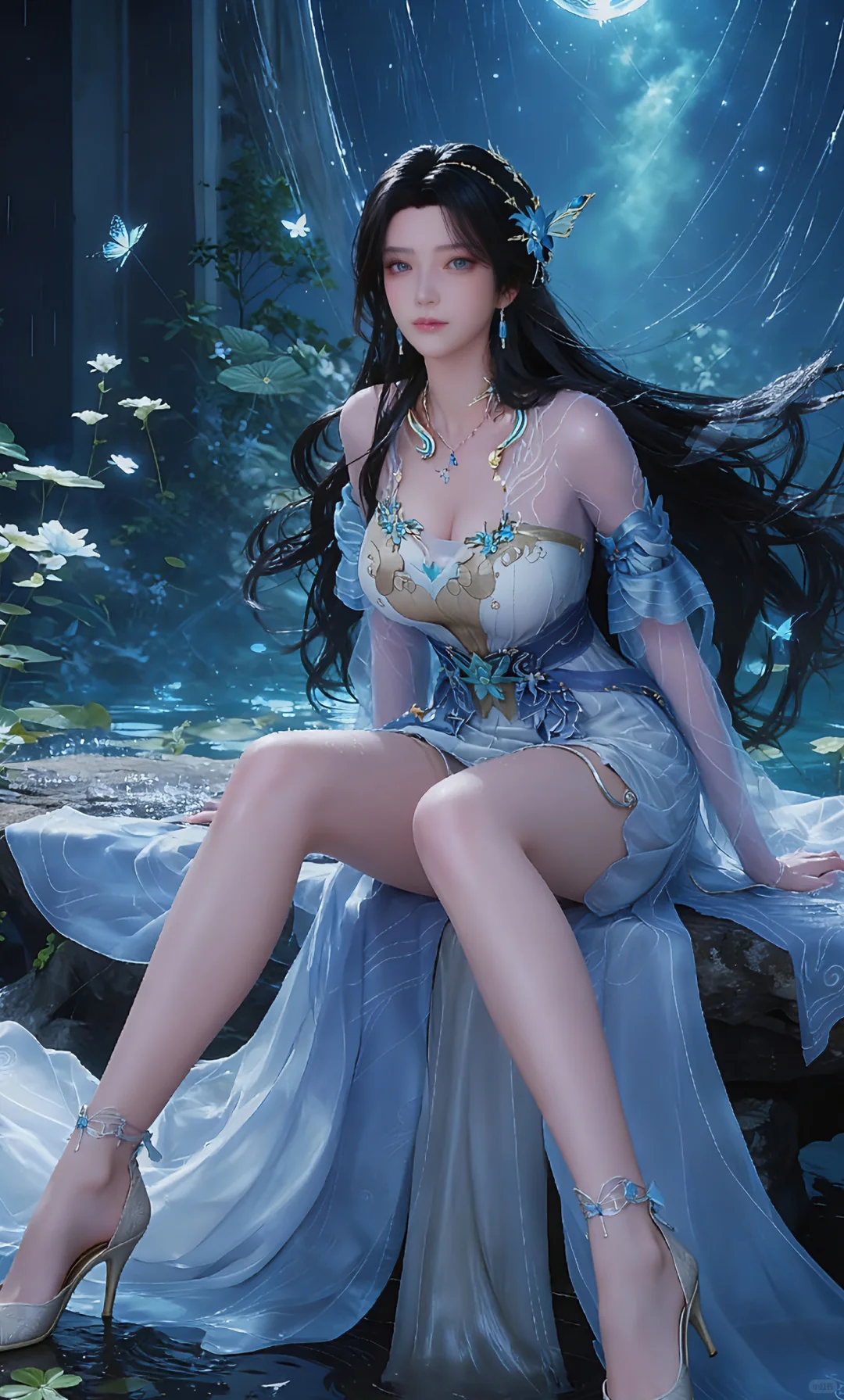 国漫女神绘画壁纸、安妙依篇！