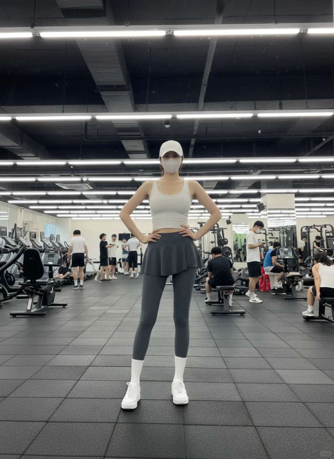 谁懂啊！一条裙裤承包健身出街，不用换！