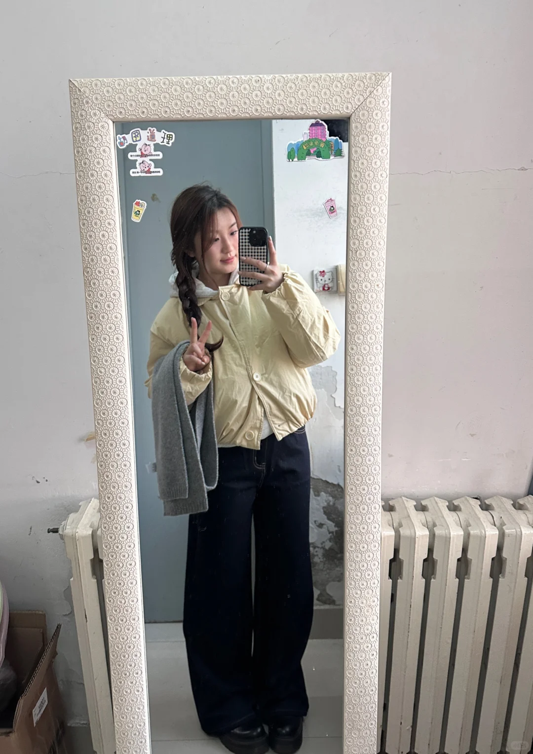 158/120 梨型身材秋冬不露腿穿搭 好暖和！