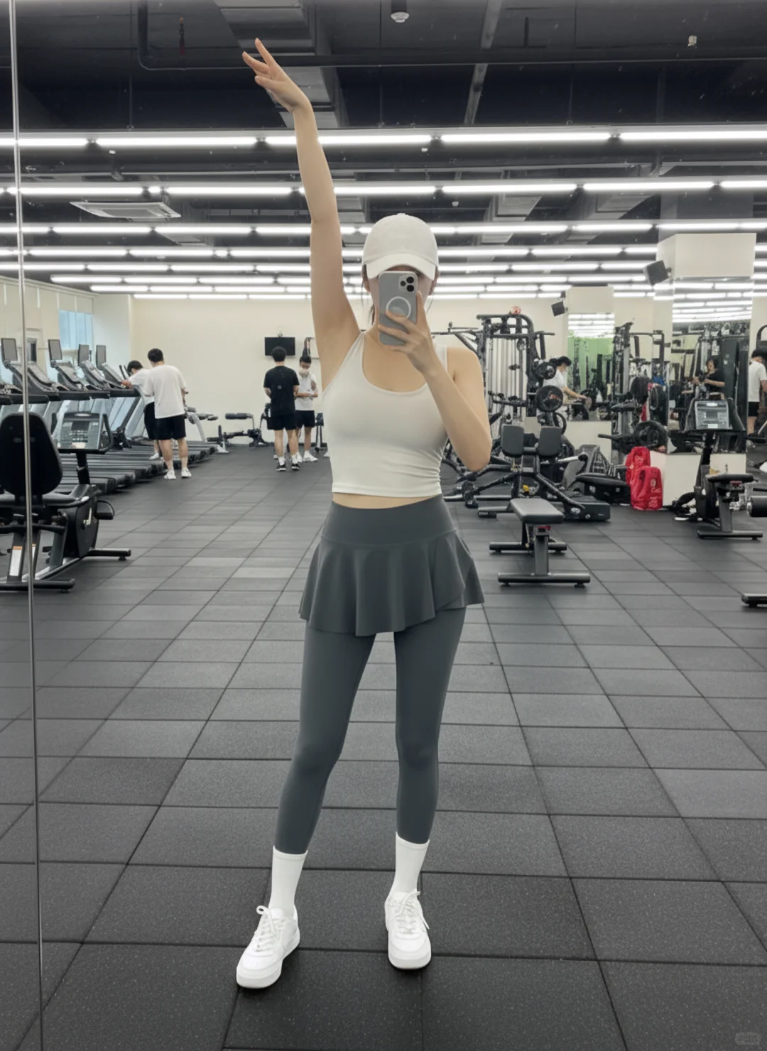 谁懂啊！一条裙裤承包健身出街，不用换！